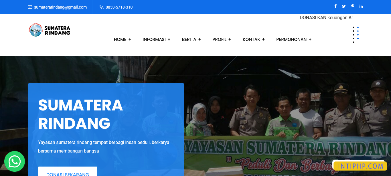 Source Code Php Mysqli Rumah Yatim Berbasis Codeigniter 3